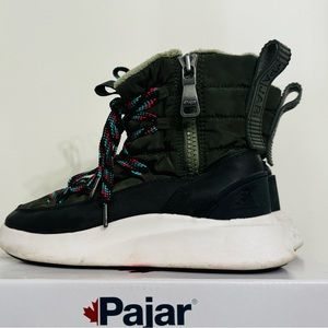 Pajar Nylon Ankle Lace-Up Boots